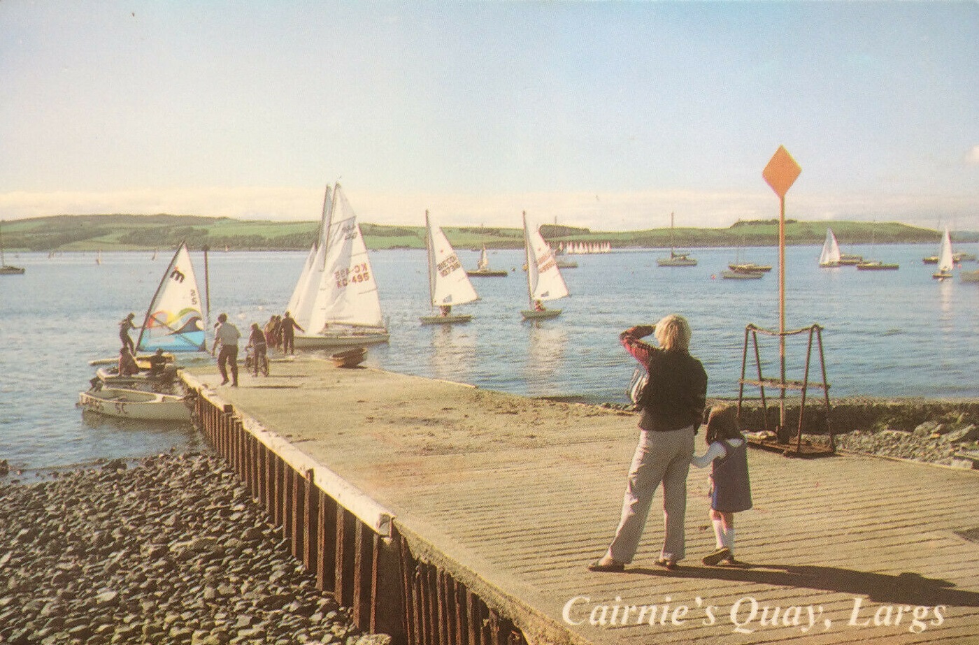 Cairnie's Quay, South Largs in better days