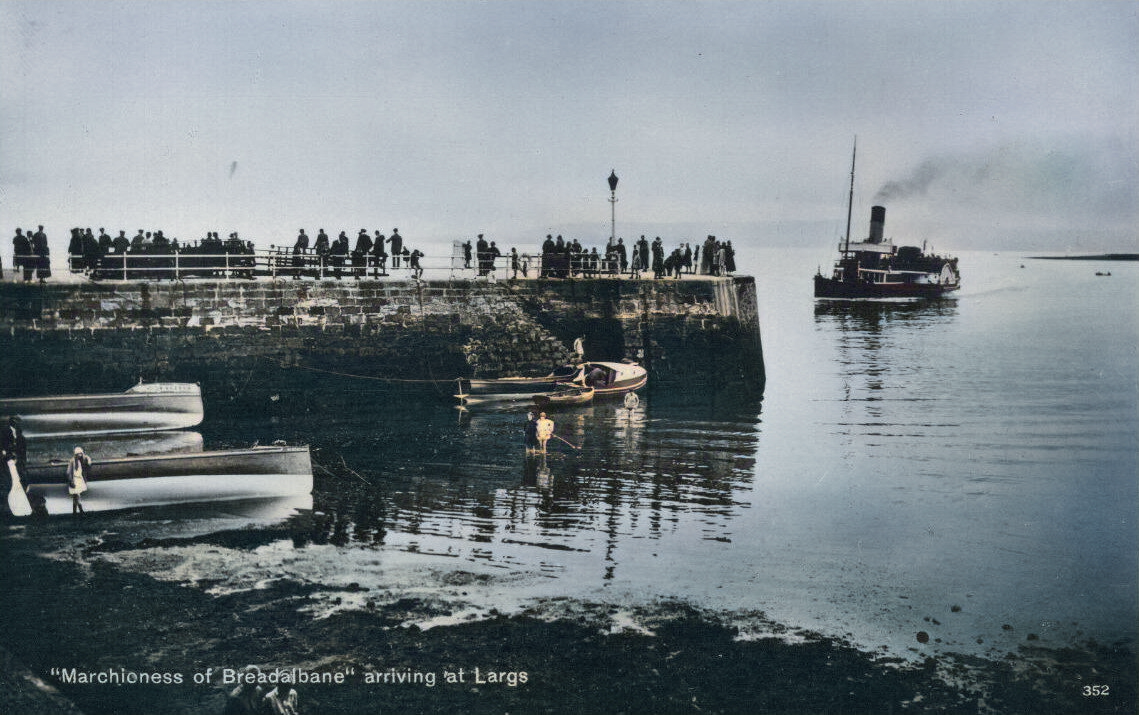 Marchioness of Bredalbane at Largs 1900s