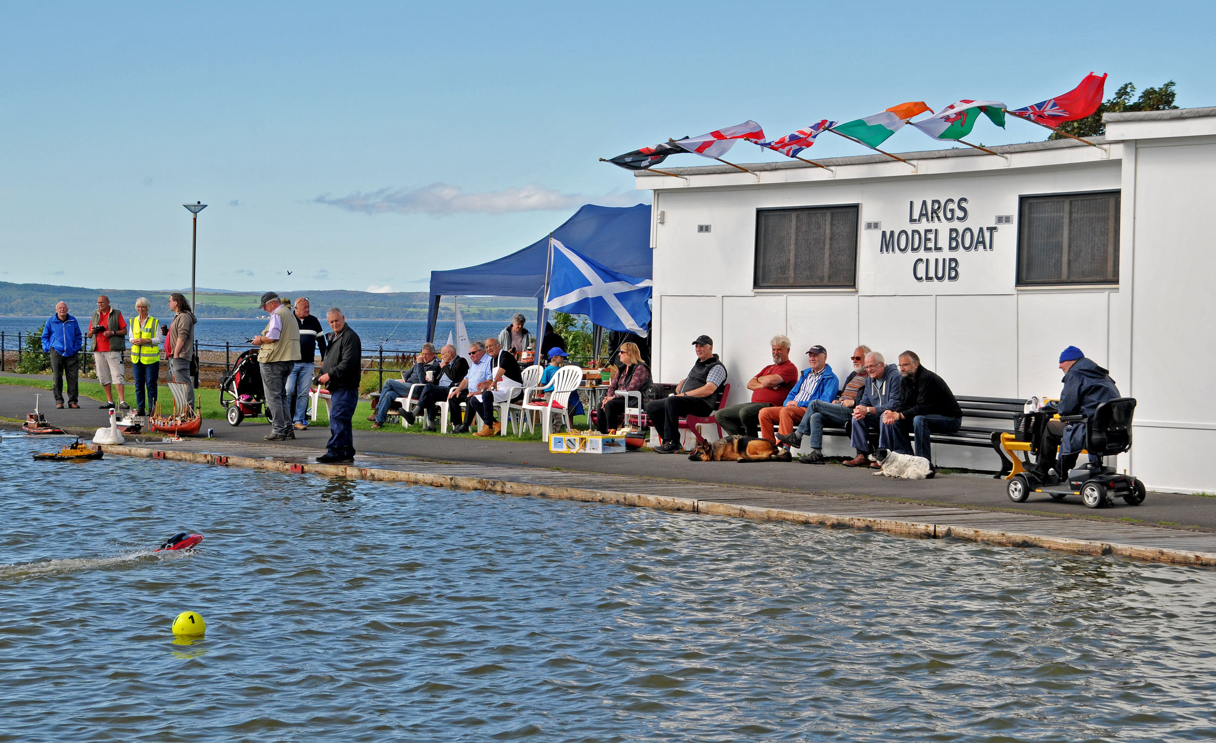 Largs Open Day 2022 marquee image